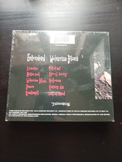 NEW Entombed - Wolverine Blues SEALED