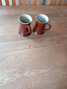 Denby Vintage Mugs x 2