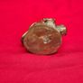 Brass Owl Figurine on Tree Stump Image 7