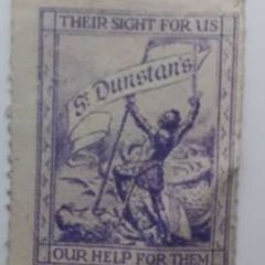 STAMP - Rare St. Dunstans - Charity Stamp