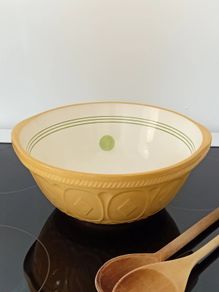 Vintage Greens Mixing Bowl