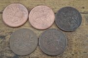 Ireland , 5 x 2 Pence coin - free standard postage