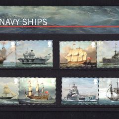 2019 Great Britain Royal Navy Ships Commemorative Stamps Presentation Pack