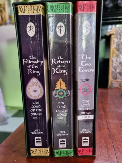 The Lord of the Rings boxed set 1997 edition - JRR Tolkien