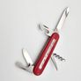Vintage Elinox Victorinox Discontinued Model with Advertising Metal inlay Collectable Swiss Army Knife 1980s Image 2