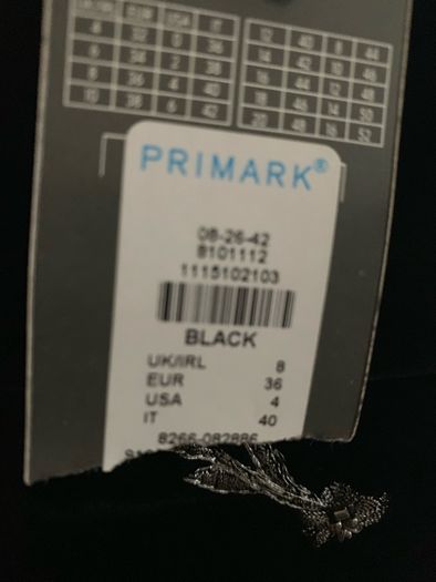 Black ladies top, new with tag's