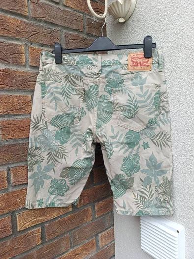 Levis Floral Denim Shorts Mens W32
