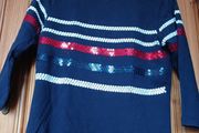 J Jeans, navy top 3/4 length sleeve, stunning item, age 8-9