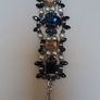 Karma Bracelet blue and Sparkly Image 6