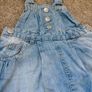 baby girls soft Jean dress 3-6 months Image 2