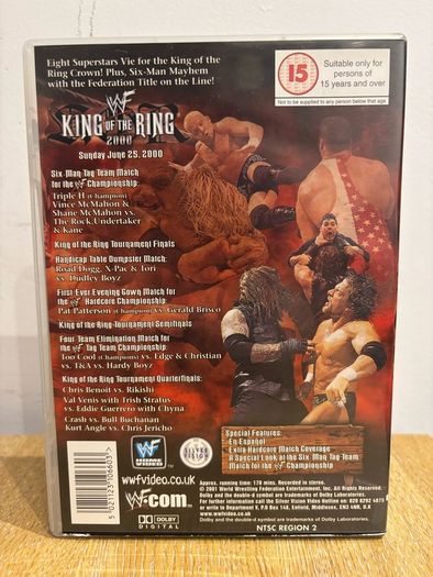 WWF King of the Ring 2000 DVD