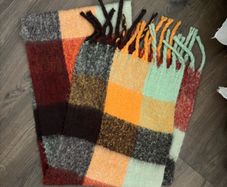 Penneys check print scarf