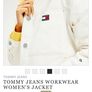 Tommy Jeans Workwear White Denim Jacket Size L Image 5