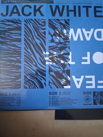 Jack White Stripes Blue Sealed Vinyl