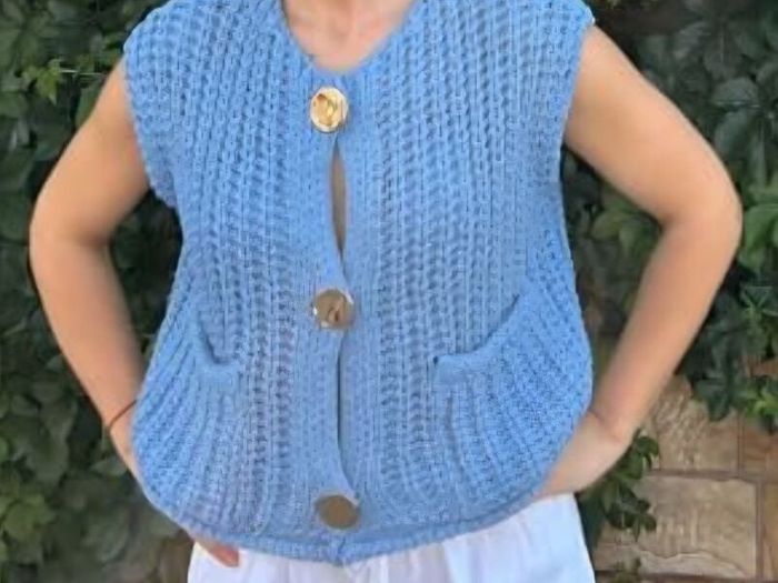 Zara chunky knit top
