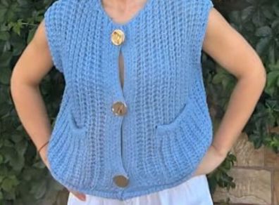 Zara chunky knit top