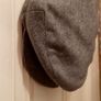 Ladies Vintage Grey Felt Cap Image 4