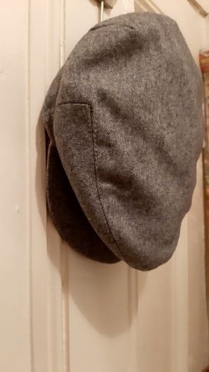 Ladies Vintage Grey Felt Cap