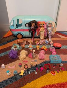 LOL Camper Van + Dolls + Accessories