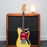 Fender Mustang MG69-55 1992-1993 - Faded Yellow White Image 5