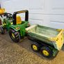 Rolly X-Trac pedal John Deere and tipper trailer Image 6