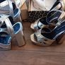Brand New River Island Gold Platform Sandals Size UK 36 Image 6