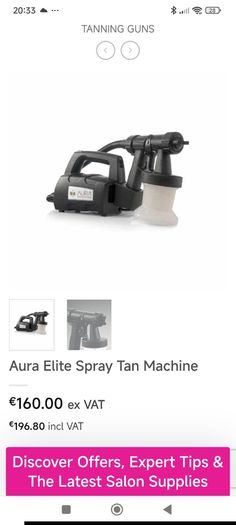Spray tanning machine