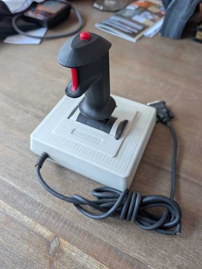Flightstick - Retro PC flight simulator joystick from CH Products - #426