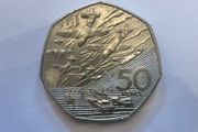 UK 1994 50p Coin D-Day 50th Anniversary Normandy Landings