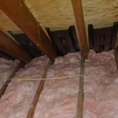 Attic Insulation Install