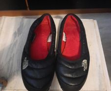 northface quilted shoes