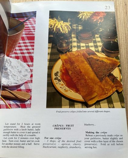 English edition of "Crepes and Galettes" by Clementine Perrin-Chattard