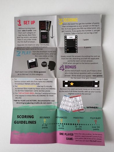 Film Buff Movie Trivia Game