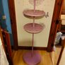 Multi Purpose Stand Plant Stand  Pink Image 5