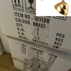 FIRST LIGHT 1051BR SIGN LIGHT Brass classic swan neck sign light