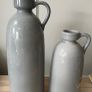 X2 Grey Ceramic Jug Ornaments Image 2