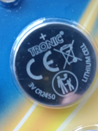 CR2450 button cell battery - Free shipment