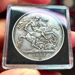 Victoria crown 1887 high grade coin