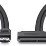 Ugreen Power ESATA (eSATAp) to SATA Cable Dual Power USB 12V 5V Combo to 22 Pin (7Pin + 15Pin) For 2.5"/3.5" HDD/SSD (Brand New/Warranty) Image 2