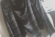 Philosophy Blues Original SILK Polka Blouse