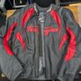 Full Motorcycle protection leather two piece suit,  helmet and boots. Image 10