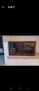 besta cabinet with 2 doors