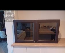 besta cabinet with 2 doors
