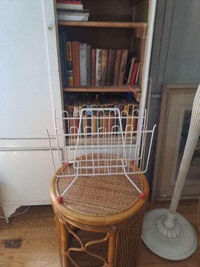 Mid-century Record Mag Holder