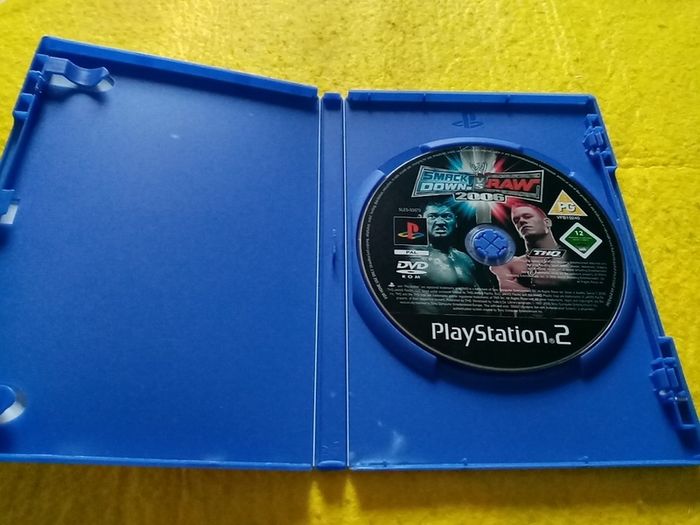 Smack Down Vs Raw 2006 PlayStation 2 ps2 games Original