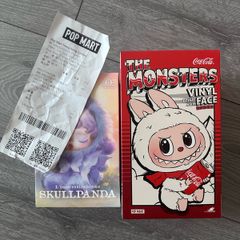 Labubu toys, SkullPanda, unopened