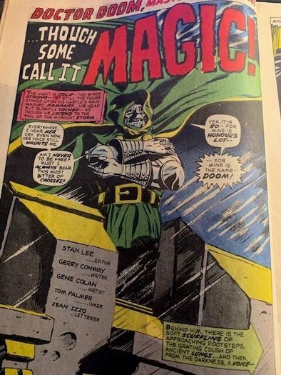 Marvel Superheroes and The Occult Comic Dr Strange Fantastic Four