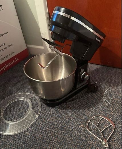 Food processor salter stand mixer.
