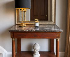 Marble Top Console Table
