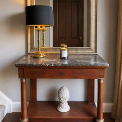 Marble Top Console Table
